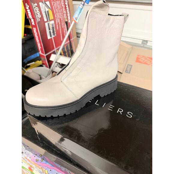Atelier Women Koil Boot In Cement - Picture 6 of 8